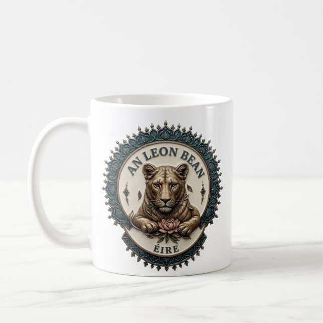 À Leon Bean. Tasse de café Irlande (Gauche)