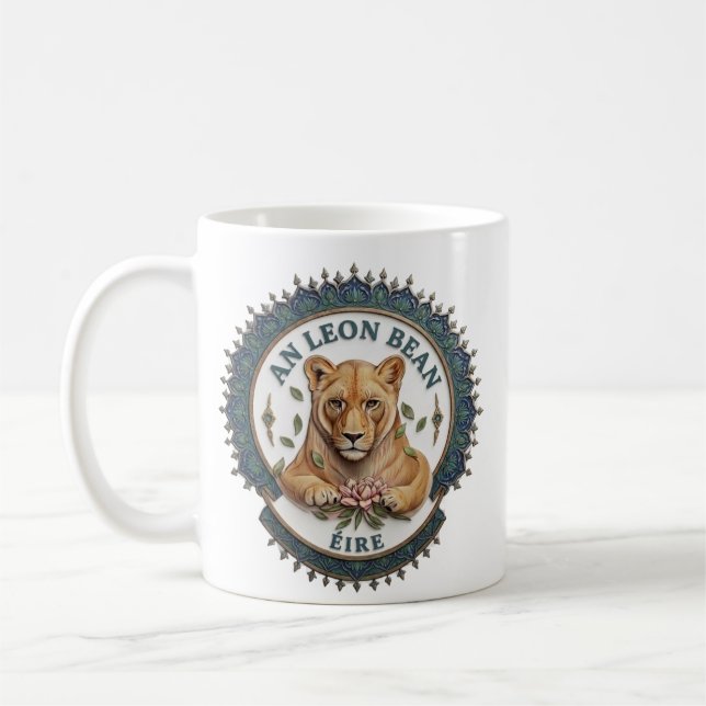 À Leon Bean. Tasse de café Irlande (Gauche)