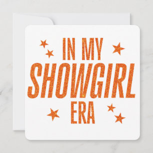 À l'ère de ma Showgirl