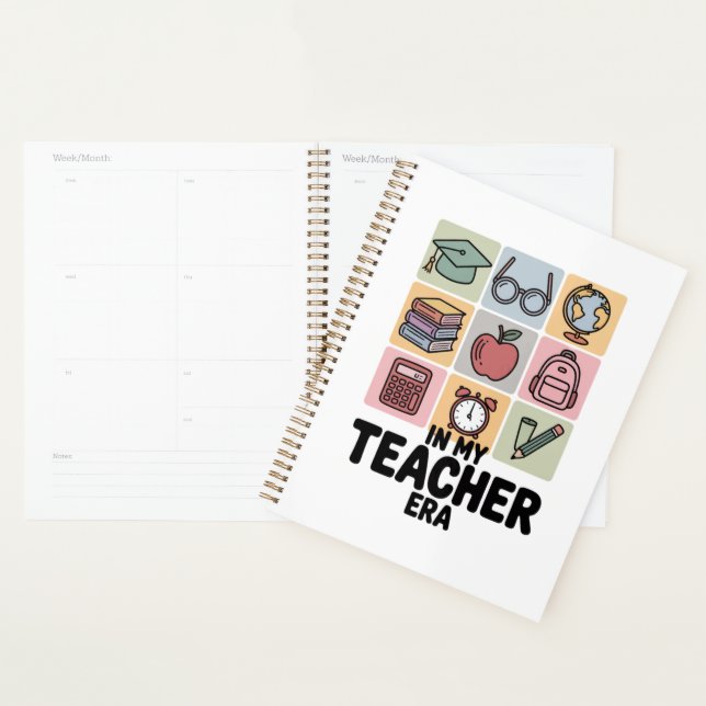 À l'ère de mon professeur, vie d'enseignant en mat (Devant avec enveloppe)