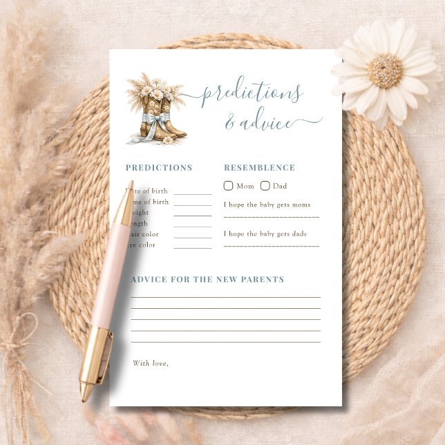 A Little Cowgirl Shower Game Predictions & Advice (Créateur téléchargé)