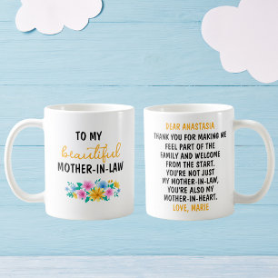 À MA BELLE-MÈRE TASSE À CAFE