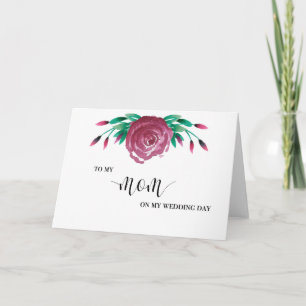 À ma carte de jour de mariage