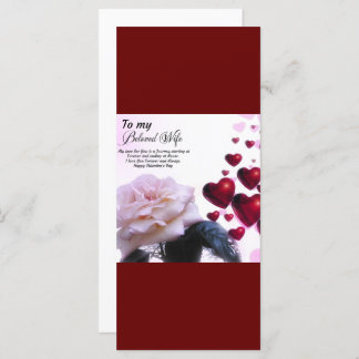 À ma chère épouse, Joyuse Saint-Valentin 