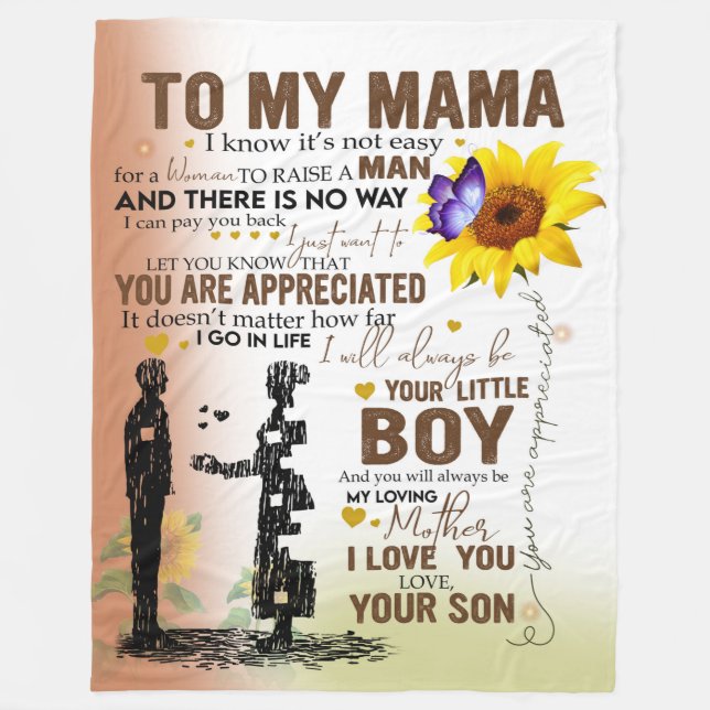 à ma couverture de maman de ma fille, cadeau pour  (Devant)