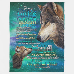 à ma couverture maman aimante je t'aime