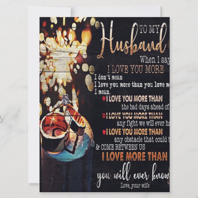 À Ma Décor De Mari, Citations D'Amour Lettre (Devant)