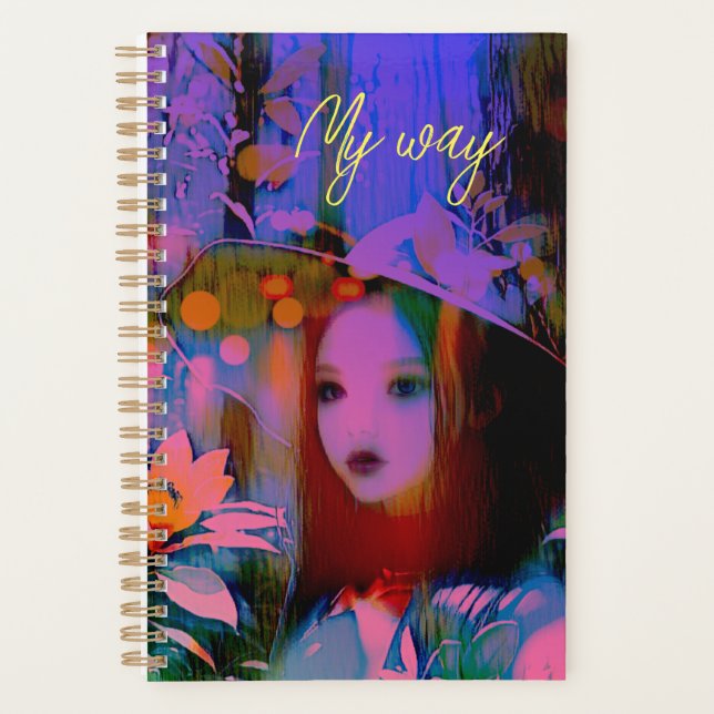 A ma façon, une belle femme abstraite (Devant)