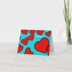 À ma Saint Valentin... Carte de vacances