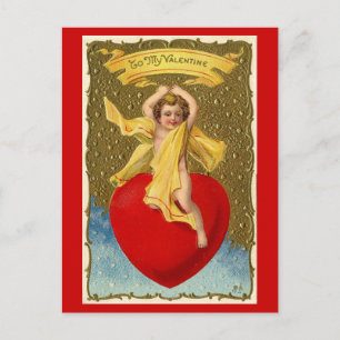 À ma Saint-Valentin - Carte postale