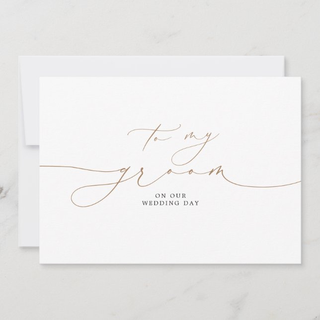 À Ma Salle Le Jour De Mariage Élégant (Devant)