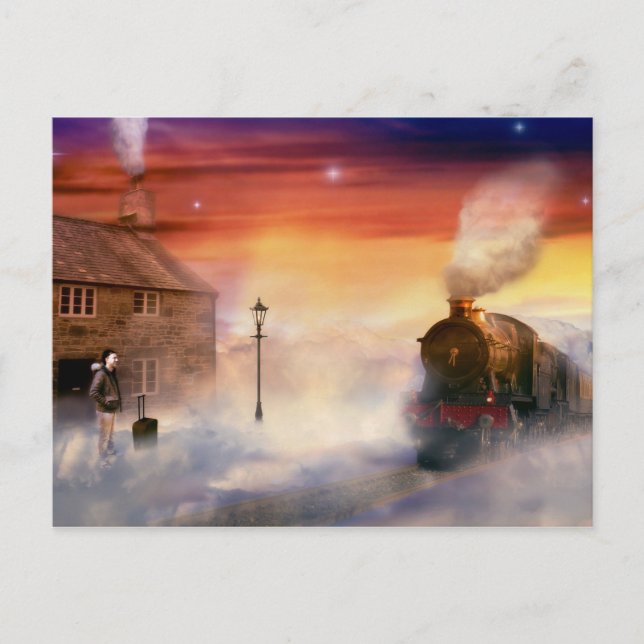 À mi-chemin du paradis - Carte postale (Devant)