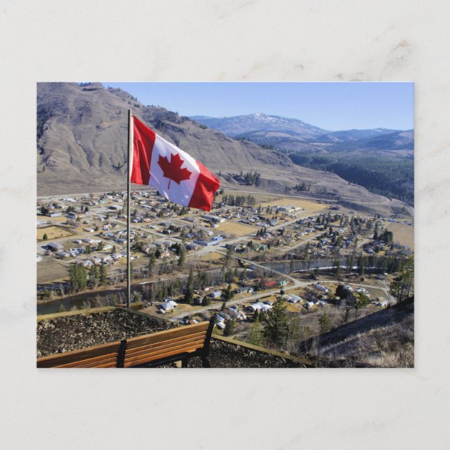 À mi-chemin du sentier du drapeau - Carte postale (Devant)
