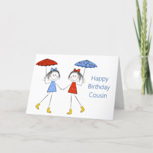 À MON "COUSIN ÂGÉ" SUR VOTRE CARTE DE VACANCES D'A