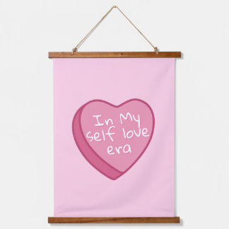 "À mon époque d'amour personnel" Tapisserie murale