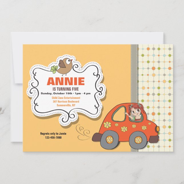 À mon invitation de manière (Devant)