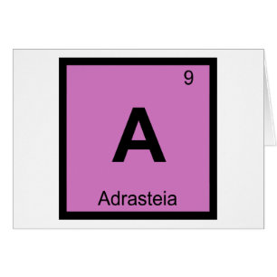 A - Nymphe Adrasteia Chimie Tableau Périodique Gre