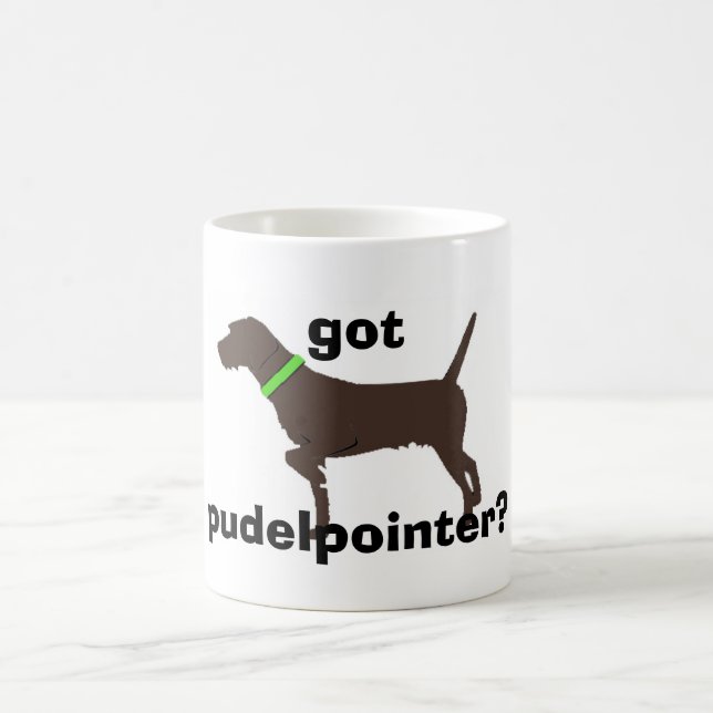 "A obtenu Pudelpointer ?" Tasse de café (Centre)