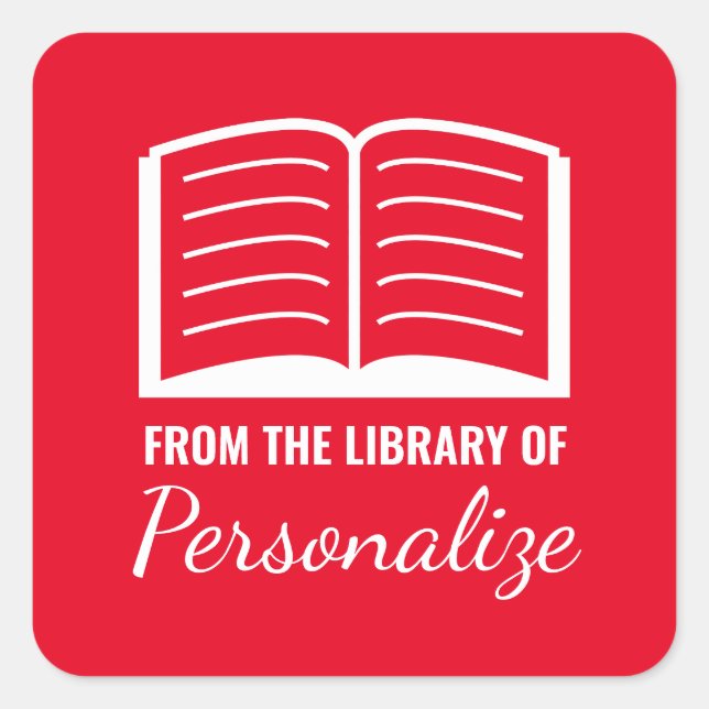 À partir de la bibliothèque de étiquettes de libra (Devant)