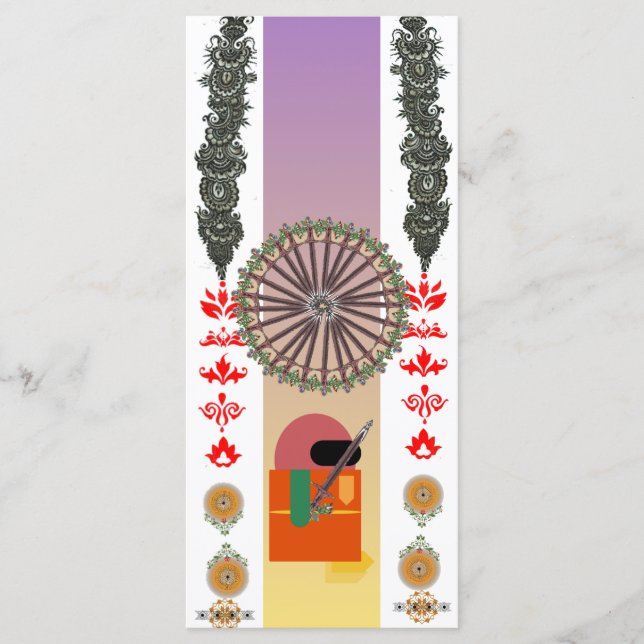 A Path Through a Journey Flat Card (Devant)