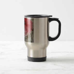 à pleine vue "pas une fleur" sur une tasse