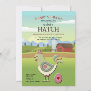À Propos De Hatch Baby shower Invitation