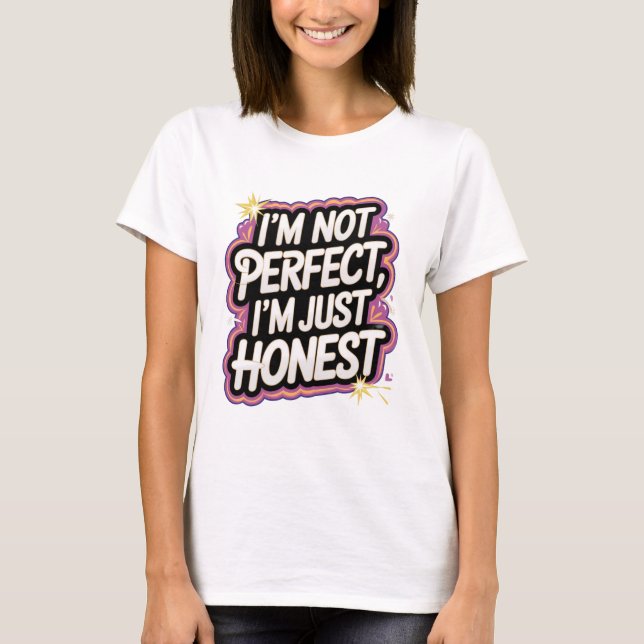 À propos de moi phrases de motivation T-shirt (Devant)