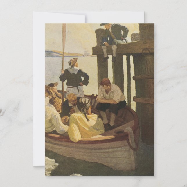 À Queen's Ferry par NC Wyeth, Pirates Vintage (Devant)