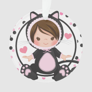 Ă?re fille personnalisée de chat de chaton de No
