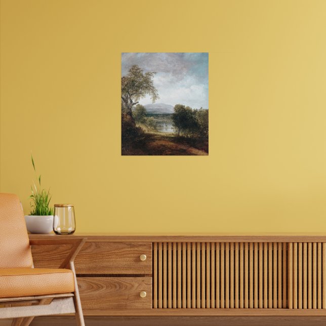 A River Glimpse (CA. 1843-50) Poster (Salon 2)