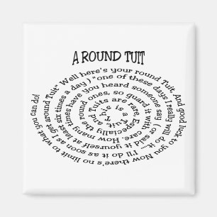 A Round Tuit Magnet
