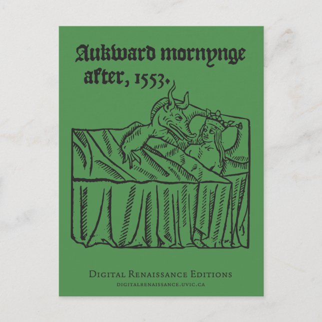 À sa copie quelque chose carte postale (Devant)