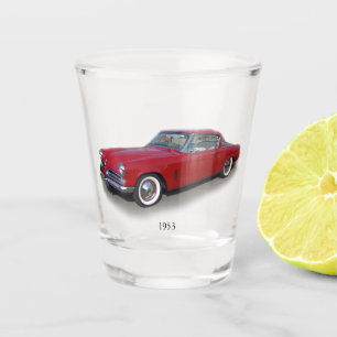 A Shot 1953 rouge classique verre photo