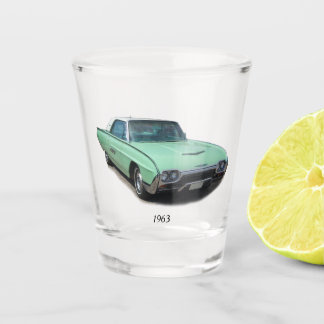 A Shot 1963 classique voiture photo verre