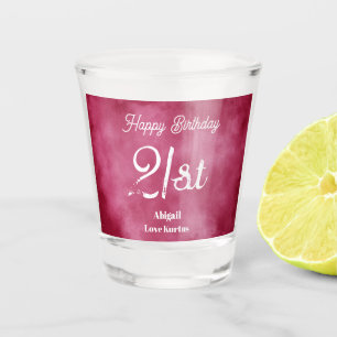 A Shot 21e Anniversaire Bourgogne Verre Brousset