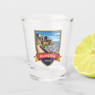 A Shot Almeria Espagne Alcazabar Verre de Voyage