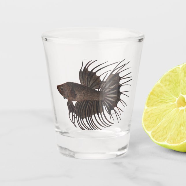 A Shot Bêta - Verre de tir de poisson (Devant)