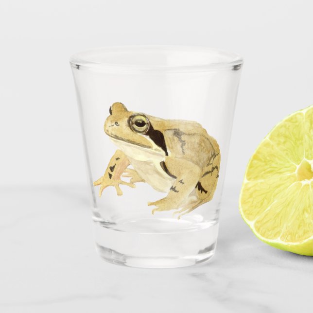 A Shot Bois de grenouille en verre abattu (Devant)