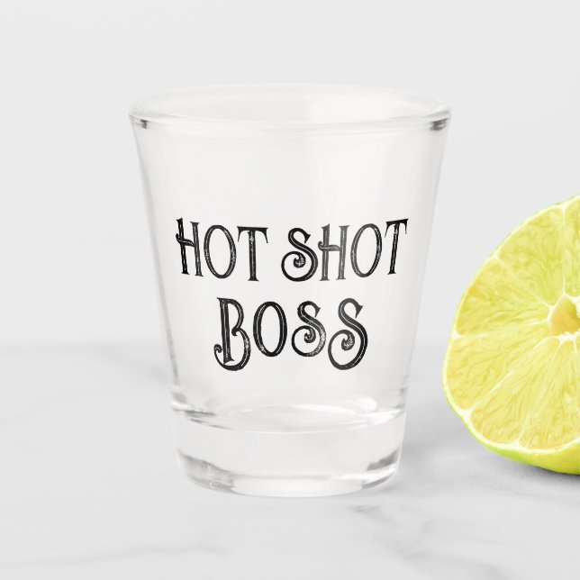 A Shot Boîtier de tir à chaud | Drôle Verre cadeau (Devant)