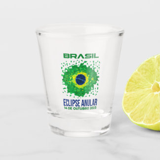 A Shot Brésil annuel Eclipse verre de tir