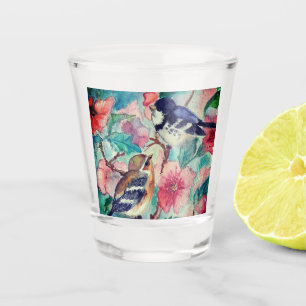 A Shot Bruants Verre Tiré Ressorts - Peinture