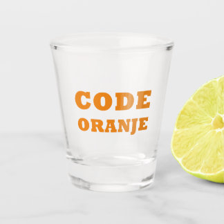 A Shot Code Oranje Verre de tir : Embrasser la fierté hol