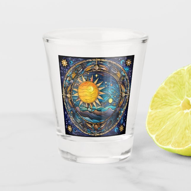 A Shot Corps céleste en verre (Devant)