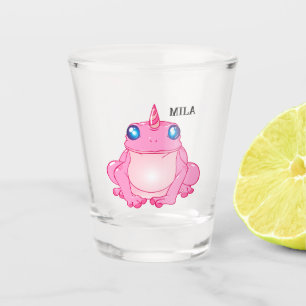 A Shot Cute Unicorn grenouille imaginaire Verre de tir
