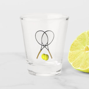 A Shot Double Verre de tennis