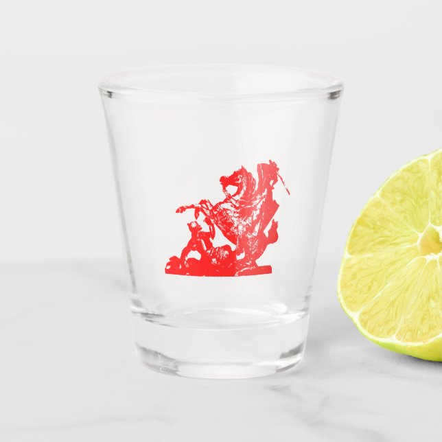 A Shot Drapeau Enfants de Gaspard - Verre de tir (Devant)
