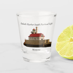 A Shot Duluth Harbor South Pierhead Verre léger