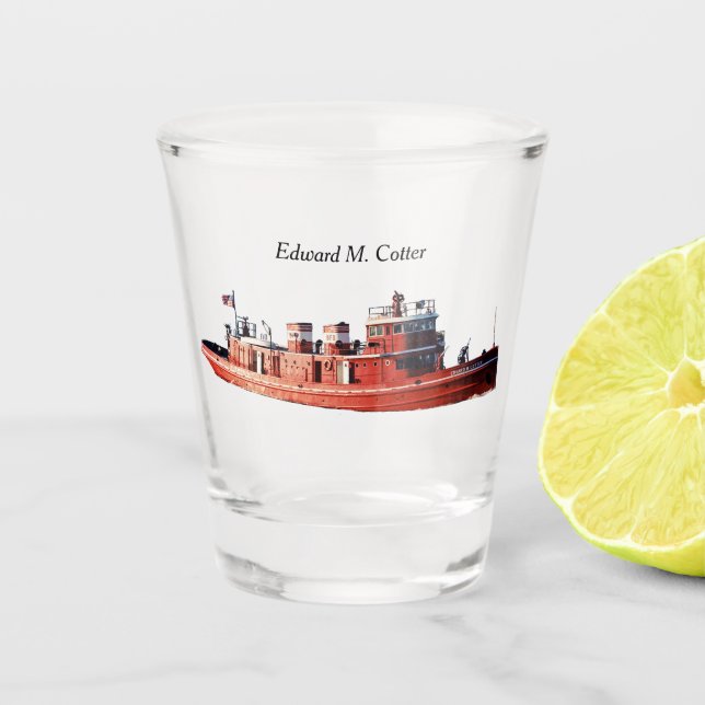 A Shot Edward M. Cotter en verre abattu (Devant)