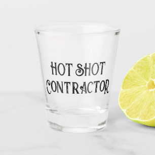 A Shot Entrepreneur à chaud Drôle Verre cadeau