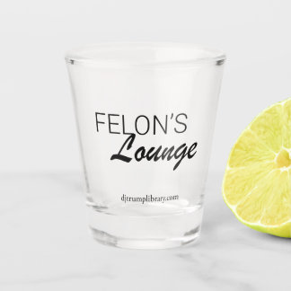 A Shot "Felon's Lounge" Verre en feu